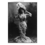 Vintage Actress Greeting Card