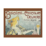 Vintage Ad Biscuits Chocolat Delacre Postcard