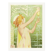 Vintage Ad Poster Postcard [Lighter Version]