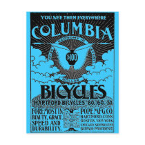 Vintage Advertisement - Columbia Bicycles Post Cards
