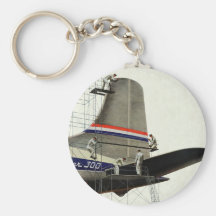 Vintage Aeroplane Maintenance Keychains