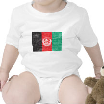vintage Afghanistan Baby Bodysuit