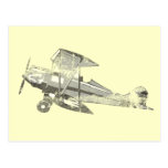 vintage air plane post cards