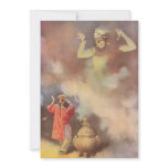 Vintage Aladdin and the Genie of the Lamp invitations