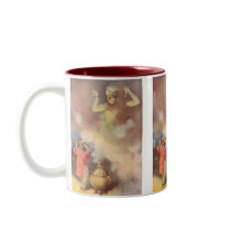 Vintage Aladdin and the Genie of the Lamp Coffee Mugs