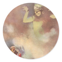 Vintage Aladdin and the Genie of the Lamp Stickers