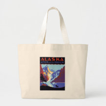 Vintage Alaska Canvas Bags