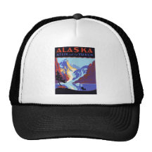 Vintage Alaska Mesh Hat