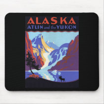 Vintage Alaska Mouse Pad