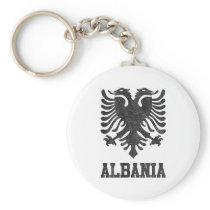 Vintage Albania Keychain