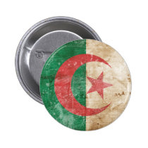 Vintage Algeria Flag buttons