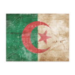 Vintage Algeria Flag Post Card