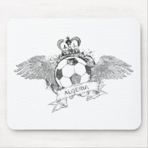 Vintage Algeria Football Mouse Pad