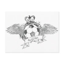 Vintage Algeria Football Postcards