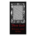 Vintage Alice Fancy Border Customized Photo Card