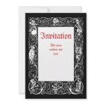Vintage Alice Fancy Border Personalized Invites