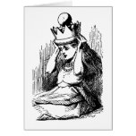 Vintage Alice in Wonderland; Alice as the Queen cards