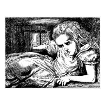 Vintage Alice in Wonderland by John Tenniel Post Card