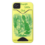 Vintage Alice in Wonderland Id Iphone 4 Covers