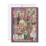Vintage Alice in Wonderland invitations