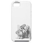 Vintage Alice in Wonderland looking for the door iPhone 5 Covers
