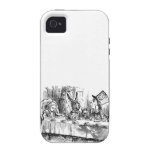 Vintage Alice in Wonderland Mad Hatter tea party iPhone 4/4S Cover