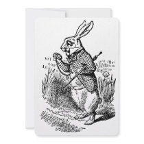 Vintage Alice in Wonderland the White Rabbit Watch