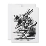 Vintage Alice in Wonderland, White Rabbit Herald