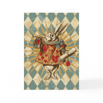 Vintage Alice White Rabbit