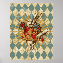 Vintage Alice White Rabbit