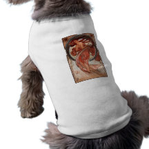 Vintage Alphones Mucha  Dance Pet Clothing