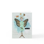 Vintage Altered Art Collage Notecard