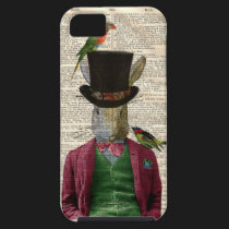 Vintage Altered Art Rabbit Book Page IPhone 5 Case casemate cases