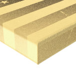 Vintage American Flag Gallery Wrap Canvas