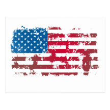 VINTAGE AMERICAN FLAG POST CARDS
