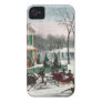 Vintage American Winter Scene