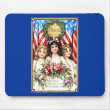 Vintage Americana Image on T shirts, Mugs, More Mouse Pads