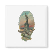 Vintage Americana Statue of Liberty