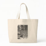 Vintage anatomy drawing, side view, skeleton bags