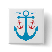 Vintage Anchor Buttons