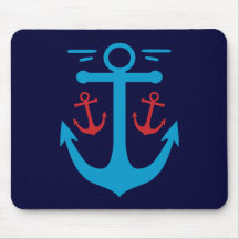 Vintage Anchor Mouse Pads