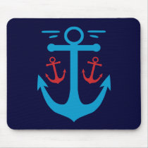 Vintage Anchor Mouse Pads