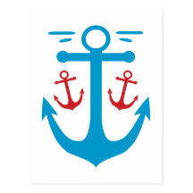 Vintage Anchor Post Card