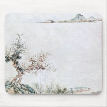 Vintage Ancient Chinese Art Mousepad