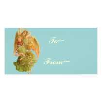 Vintage *Angel* Personalized Photo Card