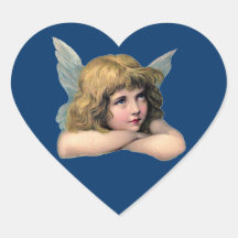 Vintage Angel Sticker