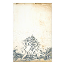 Vintage Angels Custom Stationery