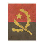 vintage Angola Flag Postcard