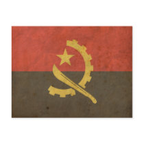 vintage Angola Flag Post Cards