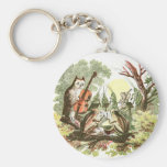 Vintage Animal Band Keychains